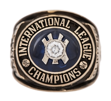 1983 Columbus Clippers International League Championship Ring